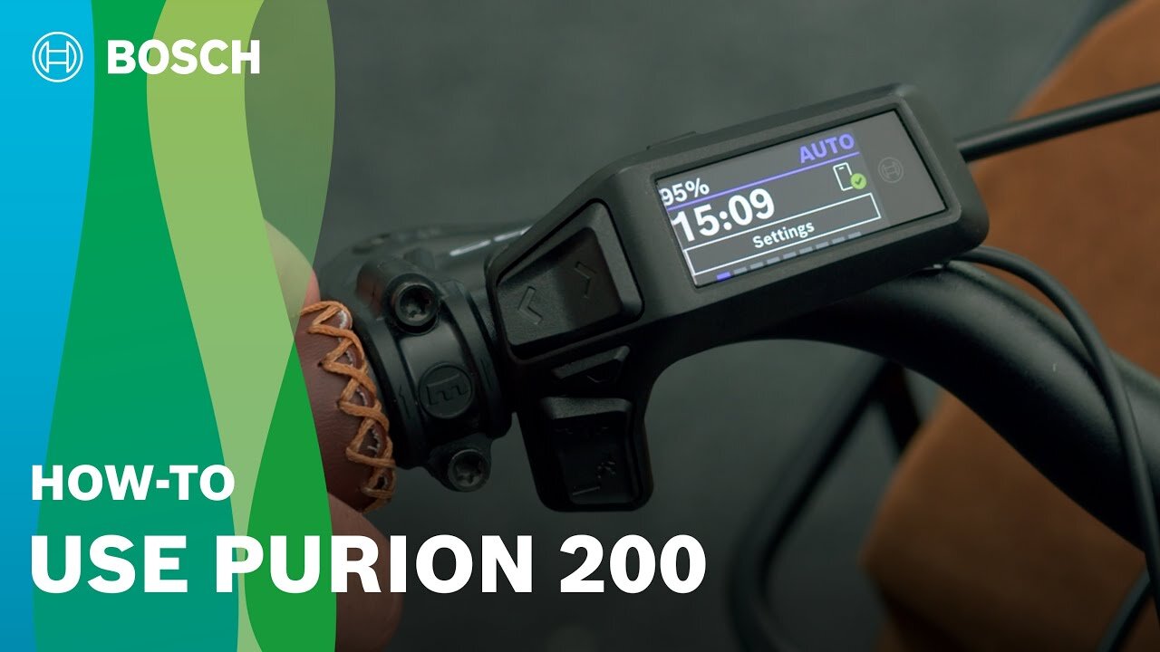 How-to | How to use Purion 200 - Videos - Bosch eBike Systems